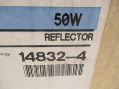 Case of 60 Sylvania Floodlights Indoor Medium Base 50w R20