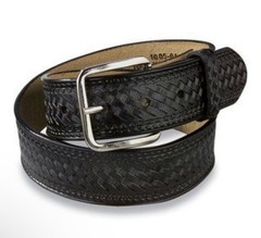 Chambers Uniform Duty Belt 1.5” Black Basket Weave Size 38