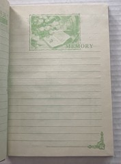 Chinese Journal Blank Book Diary Victorian Theme Flowers Romance Hardcover