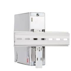 NVVV EDR-120-24 120W 24VDC 5Amp Industrial DIN Rail Power 24V 120W, Silver