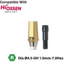 For Oss Dental Straight Transfer Abutment Mini/Regular Compatible Hiossen Osstem