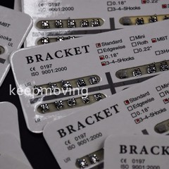 20 Pcs/Set Dental Bracket Braces Mini/Standard Roth/Edgewise/MBT 018/022 Hooks