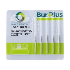 WAVE Dental Carbide Surgical Long Burs FG SURG Bur Oral Surgery FGOS Length 25mm