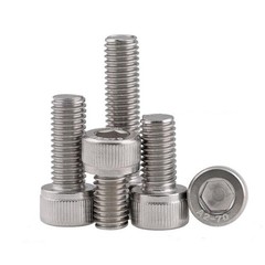 M6 Allen Hex Socket Cap Head Screws Bolts 304 Stainless Steel