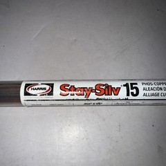 Harris Stay-Silv 15 .050″ x 1/8″ x 20″ Silver Brazing Alloy (Pack of 28 Sticks)