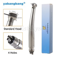 1/5/10 E-generator Dental LED Fiber Optic High Speed Handpiece 4H 3-Water Spray