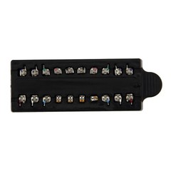 Dental Orthodontic Metal Brackets MIM Mini Braces Roth MBT 022 018 345 Hooks 5-5
