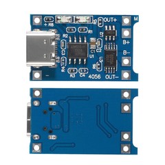 20PCS Type-C USB 5V 1A 18650 TP4056 Lithium Battery Charging Board Charger