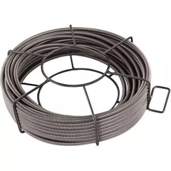 Drain Cleaning Cable 75 Ft. X 3/8 In. Solid Core Cable Sewer Cable Drain Auger C