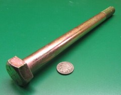 Cap Screw Bolt, PT, GRADE 8 Yellow Zinc Chromate 3/4″-10 x 7.50″ Length, 2 Pc