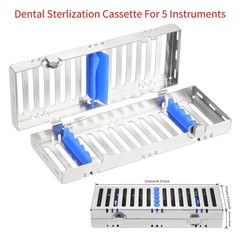 1-10 DENTAL AUTOCLAVE STERILIZATION CASSETTE RACK BOX TRAY 5/10/20 Instruments