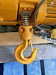 Harrington ER020L 2 Ton 4000LB Electric Chain Hoist 230/460V 3Ph 14 FPM