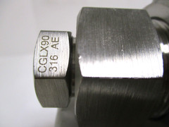 PARKER AUTOCLAVE ENGINEERS SST VALVE, 2B6S20M9-BO, 20,000 PSI,
