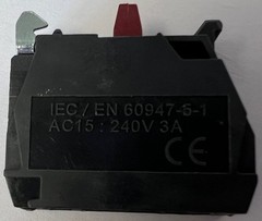 (5 Piece) ZBE-102 Single contact block 1NC ZBE102