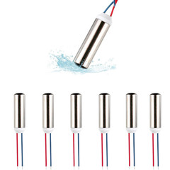 6 Pcs DC Coreless Vibration Motors 7x25mm Micro Vibrating Motors 1-6V 8000-20000