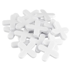 QEP 10005 White Flexible Soft Plastic Tile Spacer 1/4 H x 0.12 W in.