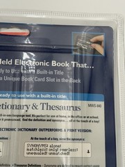 Franklin Bookman MWS-840 Electronic Speaking Dictionary Thesaurus Encyclopedia