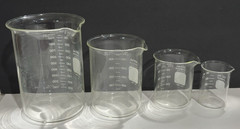PYREX Glass Beakers Laboratory Science Equipment 1000 ml-600 ml-250 & 100
