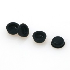 Dental Locator Overdenture Abutment Retention Caps PEEK Implant Inserts 8Pcs/Set