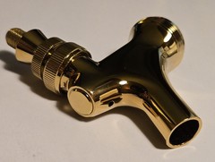 Perlick 408XTF Beer Faucet in Tarnish Free Brass NEW OEM