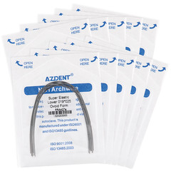 Dental Orthodontics Sper Arches Elastics NITI Rectangular Arch Wires Lower