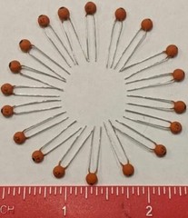 Ceramic Disc Capacitors -(2 or 5 pcs) -(1pF – 0.22uF) 50V -PICK VALUE Mr Circuit