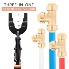 Disconnect Tong Tool Push-to-Connect for Brass-Push 1/2” 3/4” 1” Fittings US