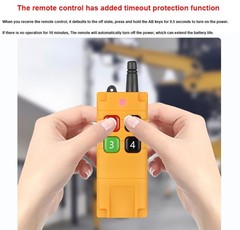 12V 4 Channels 433Mhz Wireless Remote Control Switch with Industrial watterpr…