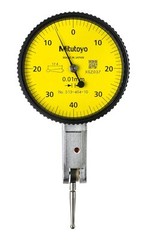 Mitutoyo 513-404-10A Dial Test Indicator, Plus Set, Standard, Horizontal, 0.8mm