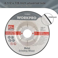 WORKPRO 10Pack Metal Grinding Wheels 20Pack Cut-Off Wheels 4-1/2×7/8-inch Wheels