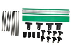 59”x11.8″ Belt Conveyor Transportation Machine Double Fence Load 66-88Lbs 110V