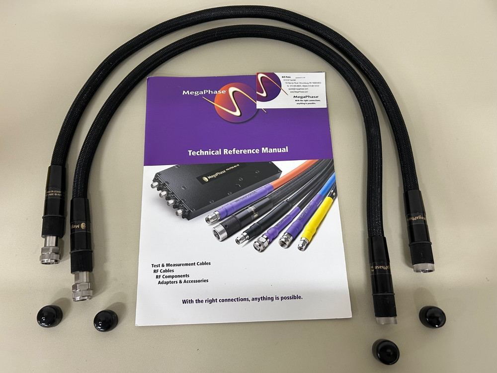 MEGAPHASE VN18-30N1-36 VNA Test cable 36in,DC-18 GHz,3.5mm
