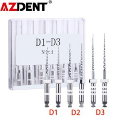 Dental Endo Retreatment Root Canal Engine NiTi Rotary Files D1-D3