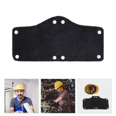 12PCS Black Hard Hat Sweatband Safety Sweatbands Washable Helmet
