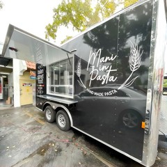 Drink Bar Trailer Concession Square Bakery Food Truck Fully Equipped