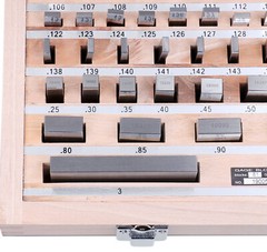 81 Pcs Steel Gage Block Set, Grade 2, #P900-S583