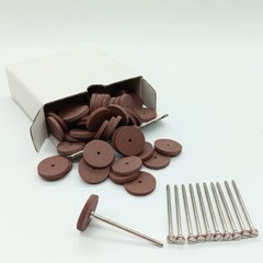 Dental Lab Polishing 2.35mm Shank Mandrel for Rotary Cut-Off Resin Wheel