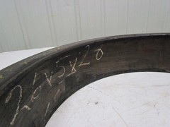 Bearcat 26″x5″x20″ Press On Solid Rubber Smooth Forklift Tire Wheel
