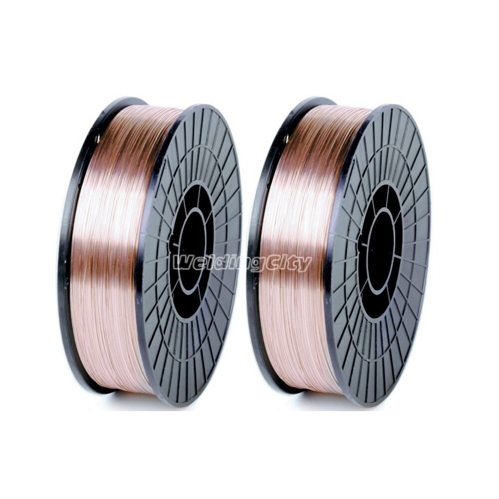WeldingCity® 2-pk 11-lb ER70S-6 MIG Welding Wire .045″ (1.2mm) Fast Ship 2 Rolls