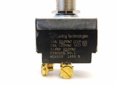 Carling DPDT Toggle Switch Off-On-Momentary Interupt 10A 250VAC 15A 125VAC NEW