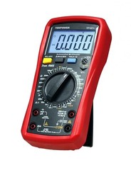Tekpower TP107+ Digital True-RMS Automotive Multimeter with 12V Battery Tester