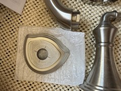 Kohler T398-4-BN Roman Tub Faucet Trim Only Solid Brass Brushed Nickel