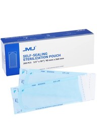 JMU Self Seal Sterilization Pouches 3.5″ x 10″, Bags x 10″