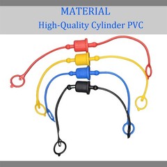 4 Sets Hydraulic Coupler Dust Cap Plug Quick Male Female PVC Cover Fit Pioneer