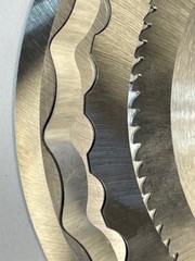 14″ SCALLOPED HYDRAULIC HOSE CUTTING BLADES