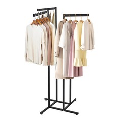 4-Way Adjustable Clothing Rack Clothing Display Rack Clothing Store Clothes Rack