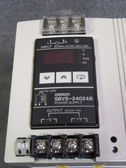 OMRON POWER SUPPLY 100-240V / 3.8 AMP — 24 VDC / 10 AMP MODEL: S8VS-24024B