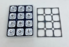 AXN12109 EOZ, M.Series 12 Key Keypad, Access Control Vending Security, 24/46