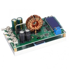 20A DC-DC 7-50V to 0-36V LCD Adjustable Step-down Power Supply Converter Module