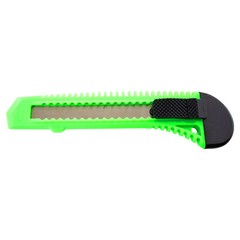 10 Box Cutter Utility Knife Retractable Snap off Razor Blade DARK GREEN NEON